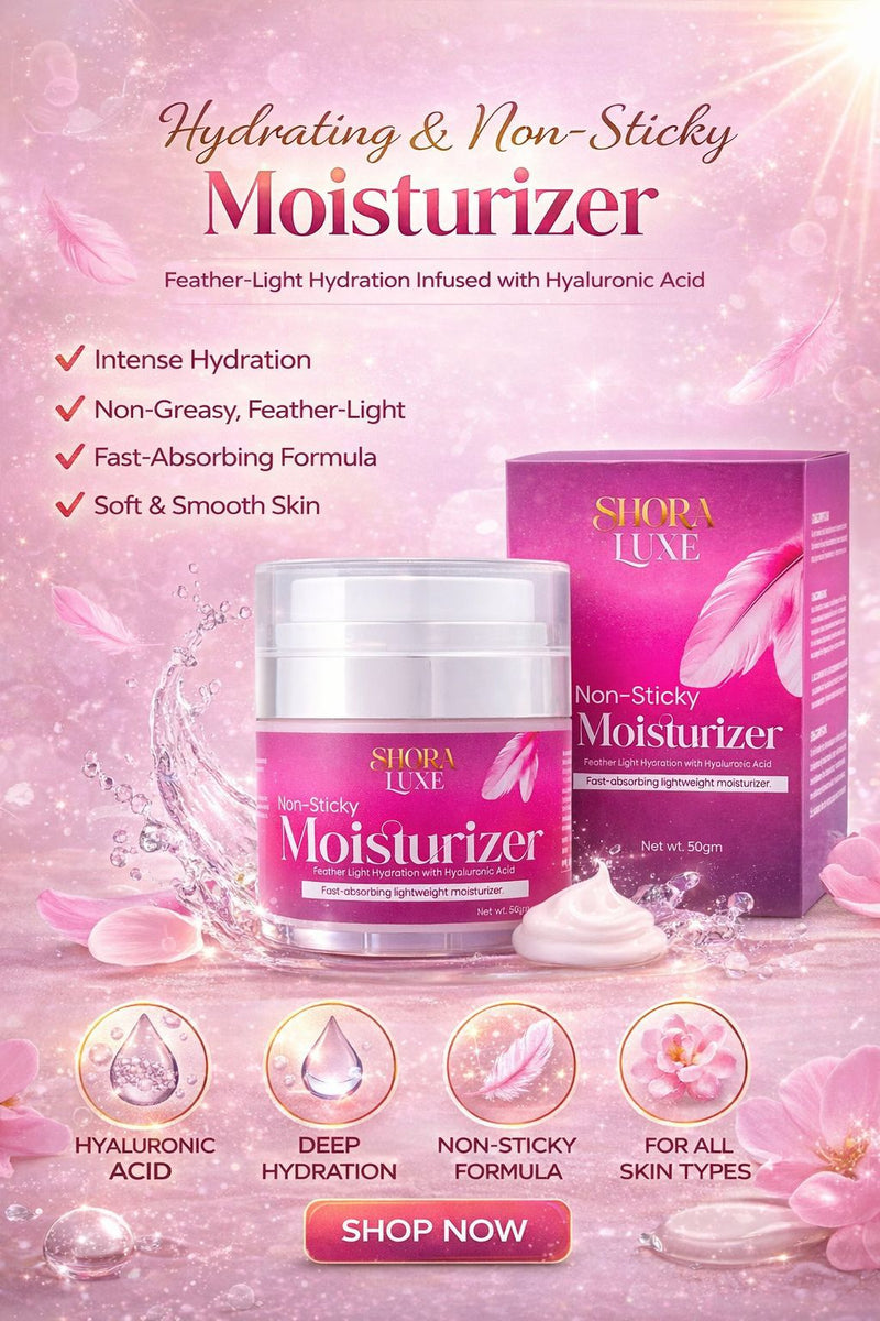 The Beauty of Lightweight Hydration: Why a Non-Sticky Moisturizer Changes Everything