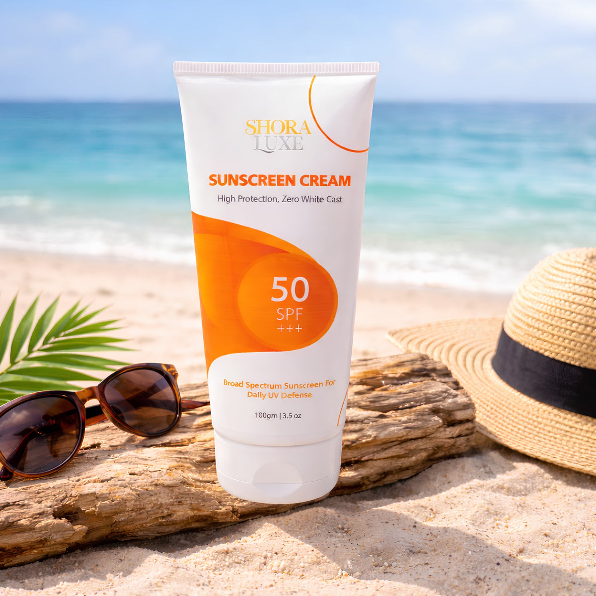 Sunscreen Cream SPF 50+++ | Broad-spectrum sunscreen for daily UV defense | 100 ml