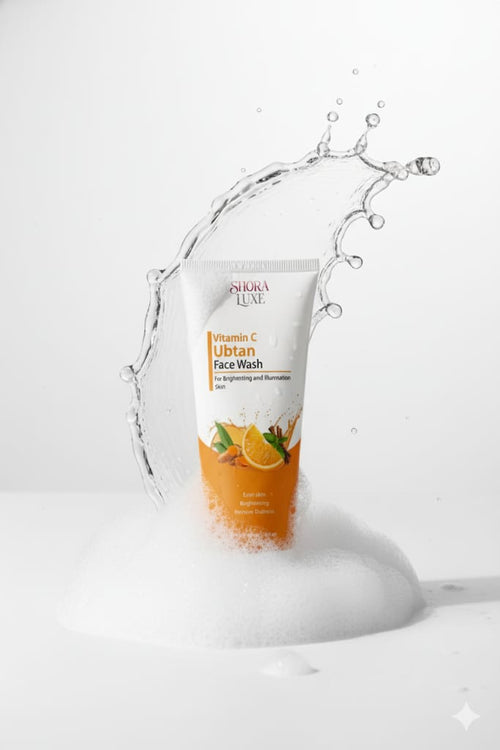 Vitamin C Ubtan Face Wash| for Illuminating & Brightening Skin tone, Removes tan| with Vitamin C &Turmeric extract| Made for All skin types