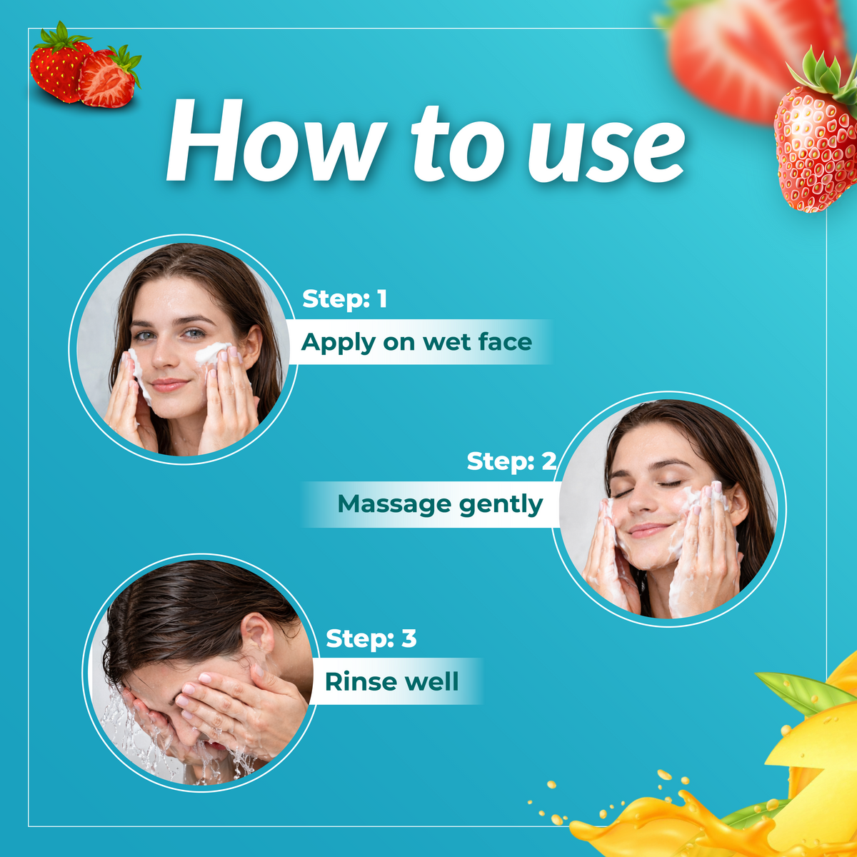 Salicylic Acid Face Wash | Gentle exfoliating face wash for Acne-prone skin |50 ml